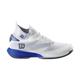 Wilson Herren Tennisschuhe KAOS RAPIDE SFT CLAY Sandplatz, weiss / blau, Gr. 44EU