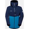 MAMMUT Herren Funktionsjacke Alto Guide HS Hooded Jacket Men, Größe M in Blau