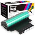 SAIDING R406 Imaging Unit Replacement for Samsung CLT-R406 CLT R406 Drum Cartridge to Use with Xpress C410W C430W C460FW C480FW CLP-365W CLX-3305FW Printer (1 Pack)