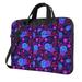 Repeating Floral Texture Laptop Bag 13 inch Laptop or Tablet Business Casual Laptop Bag