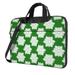 Green Snowflake Laptop Bag 14 inch Laptop or Tablet Business Casual Laptop Bag