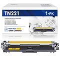 Compatible 1-Pack TN221 TN 221 Y Toner Cartridge Page Yield Upto 2 200 Pages Replacement for Brother TN-221BK HL-3140CW HL-3180CDW HL-3150CDN HL-3170CDW MFC-9130CW Toner Printer