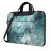 Marble Abstract Art Laptop Bag 14 inch Laptop or Tablet Business Casual Laptop Bag