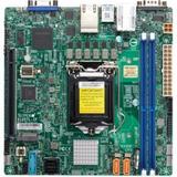 Supermicro C252 LGA1200 Socket H5 Max 64 GB DDR4 Mini-ITX Motherboard