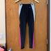 Nike Pants & Jumpsuits | Nike Womens Athletic Running Pants Leggings Colorblock Size Small | Color: Black/Pink | Size: S