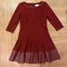 Jessica Simpson Dresses | Jessica Simpson Dark Red Flare Dress | Color: Red | Size: 6