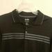 Adidas Shirts | Adidas Golf Pure Motion Black Polo Mens Size M Used Vg. Condition Is "Pre-Owned" | Color: Black/Gray | Size: M