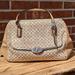 Coach Bags | Coach Madison Satchel Signature Print | Color: Cream/Tan | Size: Os