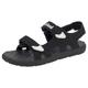 Sandale TIMBERLAND "Perkins Row 2-Strap" Gr. 36, schwarz-weiß (schwarz, weiß) Schuhe