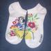 Disney Accessories | Disney Snow White Ankle Socks Size 4-10 Bnwot | Color: White/Yellow | Size: Size 4-10