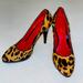 Nine West Shoes | Nine West Platform Leopard Print Heels | Color: Black/Brown | Size: 7