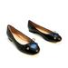 Ralph Lauren Shoes | Lauren Glennie Leather Flat | Color: Black | Size: 6.5
