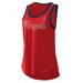 Women's G-III 4Her by Carl Banks Red Los Angeles Angels Clubhouse Tank Top