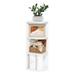 Ebern Designs Cresta Standard Bookcase Wood in White | 31.5 H x 12.01 W x 9.3 D in | Wayfair 7AC8039CEB3D407B876B2C1149E7AE16