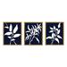 Birch Lane™ Botanical in Blue #2 - 3 Piece Picture Frame Graphic Art Set Paper in Blue/White | 1.25 D in | Wayfair 5E031C90F6FF4D78B17FAAF587F34F6B