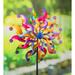 Plow & Hearth Color Pop Garden Stake Metal | 84.6 H x 10.62 W x 29.92 D in | Wayfair 56969