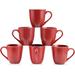 QXXSJ Mug Set, 12 Ounce, Set Of 6, Mug For Men, Women, Unique Glazed Mugs w/ Handle For Coffee, Tea, Milk, Cocoa | 3.54 H x 3.54 W in | Wayfair