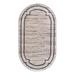 White 36 x 0.5 in Area Rug - Gracie Oaks Vallelunga Striped Beige Area Rug, Polypropylene | 36 W x 0.5 D in | Wayfair