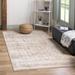 White 84 x 0.25 in Indoor Area Rug - August Grove® Bradbury Oriental Beige/Ivory Area Rug Polypropylene | 84 W x 0.25 D in | Wayfair