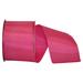 The Holiday Aisle® Rhapsody Taffeta Wired Edge Ribbon Fabric in Pink/Yellow | 2.5 H x 900 W x 5 D in | Wayfair D3C99D514D6248DBAE38E4C12A204FB4