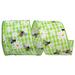 The Holiday Aisle® Box Net Nestle Wired Ribbon Plastic in Green | 2.5 H x 360 W in | Wayfair 3743514B913149EB9DD753C0D84E8404