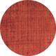 Brown/Red 60 x 60 x 0.08 in Area Rug - Latitude Run® Altagracia Abstract 5197 Brown Machine Washable Area Rugs /Chenille | Wayfair