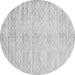 Gray/White 96 x 96 x 0.08 in Area Rug - Foundry Select Sheere Geometric Machine Woven Area Rug in /Chenille | 96 H x 96 W x 0.08 D in | Wayfair