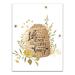 August Grove® Life is the Flower - Wrapped Canvas Textual Art Canvas in Black/Brown | 24 H x 18 W x 1.25 D in | Wayfair