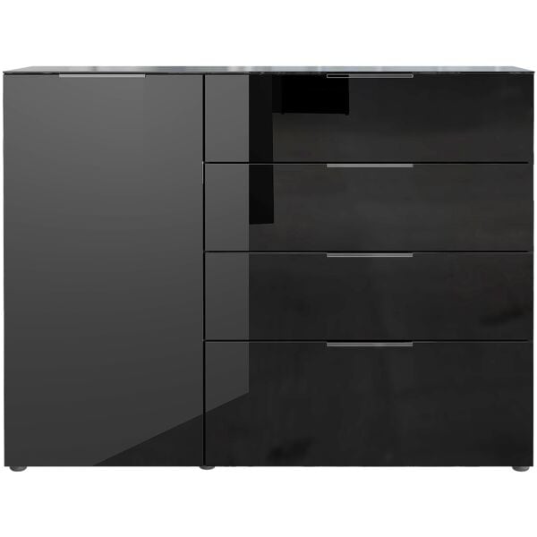 Germania-Werke Sideboard »Oakland« schwarz, 134x102x42 cm