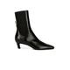 Toteme The Mid Heel Boot in Black - Black. Size 37 (also in 35, 36).