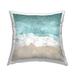 Stupell Aerial Beach Waves View Printed Throw Pillow Design by Maggie Olsen