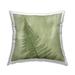 Stupell Fern Leaf Forest Nature Printed Throw Pillow Design by Ziwei Li