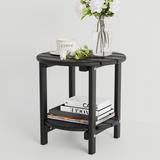 Round Side Table, Patio End Table