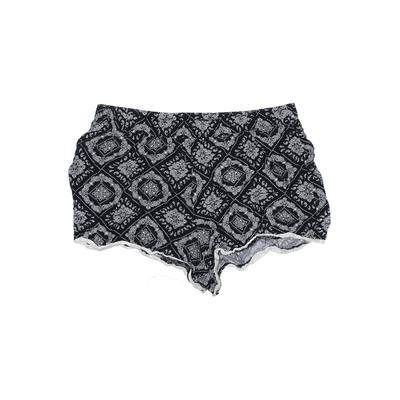 Forever 21 Plus Shorts: Black Bottoms - Women's Size 1X Plus - Dark Wash