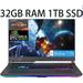 ASUS ROG Strix G15 G513 15 Gaming Laptop AMD Ryzen 7 4800H 8-Core Processor NVIDIA GeForce RTX 3060 6GB 32GB DDR4 1TB PCIe SSD 15.6 FHD (1920 x 1080) IPS 144Hz Display WiFi Windows 11 Pro