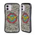 Head Case Designs Officially Licensed Wonder Woman DC Comics Vintage Art Comics Logo Hybrid Case Compatible with Apple iPhone 11