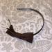 J. Crew Accessories | J. Crew Bow Headband | Color: Brown/Green | Size: Os