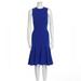 Michael Kors Dresses | Michael Kors Virgin Wool Midi Dress | Color: Blue | Size: 0