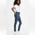 Levi's Jeans | Levi’s 721 High Rise Skinny Stretch Denim Jeans Women’s Size 25 X 30. Nwt | Color: Blue | Size: 25