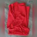 J. Crew Dresses | J. Crew Long Sleeve Red Shift Dress In Everyday Crepe Size 2 | Color: Red | Size: 2