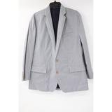 J. Crew Suits & Blazers | J. Crew Blazer Mens 42 Ludlow Oxford Two Button Striped Sport Coat Notch Lapel | Color: Red | Size: 42r