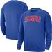 Men's Nike Royal SMU Mustangs Arch Club Fleece Pullover Sweatshirt