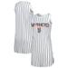 Women's Concepts Sport White San Francisco Giants Reel Pinstripe Knit Sleeveless Nightshirt