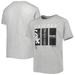 Youth Heather Gray Chicago White Sox Logo T-Shirt