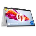 HP Pavilion x360 2-in-1 Convertible Laptop | 15,6" FHD IPS Touchscreen | Intel Core i7-1255U | 16 GB DDR4 RAM | 512 GB SSD | Intel Iris Xe-Grafikkarte | Windows 11 Home | QWERTZ Tastatur | Silber