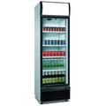 Cooler Depot 21 Cu. Ft. Commercial Upright One Glass Door Refrigerator Beverage Cooler In White in Black/White | Wayfair 7xP600WB