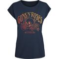 Guns N' Roses Appetite For Destruction Skull T-Shirt navy