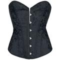 Ocultica Brocade Corset Corsage black