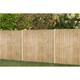 6ft x 5ft 1.83m x 1.54m Pressure Treated Vertical Board Fence Panel - Pack of 5
