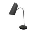 House of Troy Logan 23 Inch Desk Lamp - L350-BLKSN